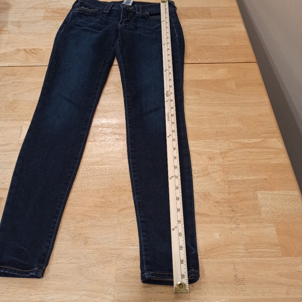 True Religion Denim Jeans Women’s Size 24 Blue Skinny Super Stretch - Picture 12 of 16
